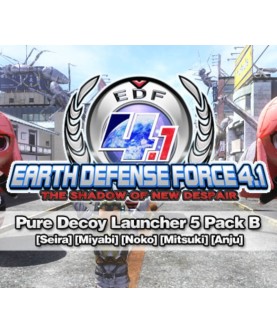 EARTH DEFENSE FORCE 4.1 - Pure Decoy Launcher 5 Pack B DLC Steam Key GLOBAL